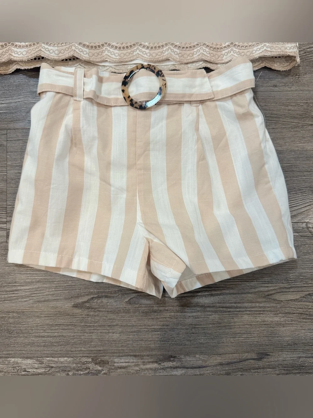 Happily Grey Kids NWT 2 Piece Stripe Cotton Outfit Set Size 7/8
